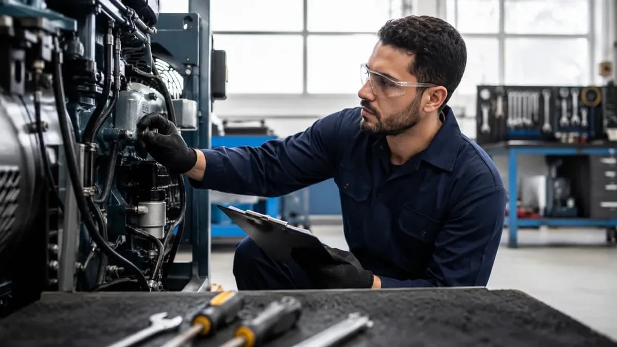 Currículo para mecânico e técnico de manutenção